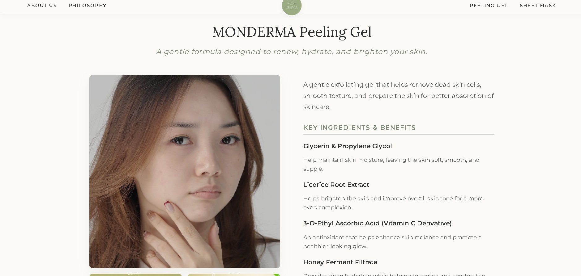 Screenshot of monderma.id